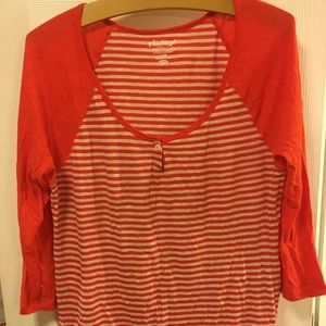 OLD NAVY COTTON SCOOP NECK